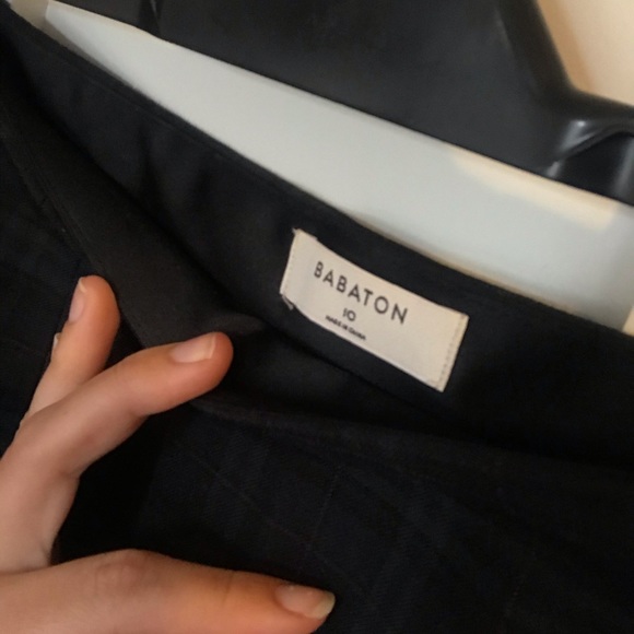 Check Hopper Bavarian Mini Skirt - Green - Picture 4 of 6